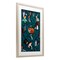 Stupell Industries Woodland Animals & Botanical Sprigs Framed Print Under Glass, design by Metka Hiti